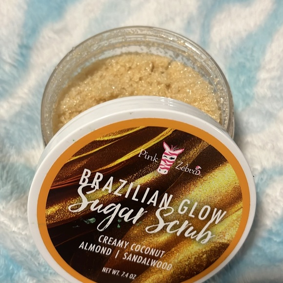 Pink Zebra Brazilian Sugar Scrub - Picture 2 of 2